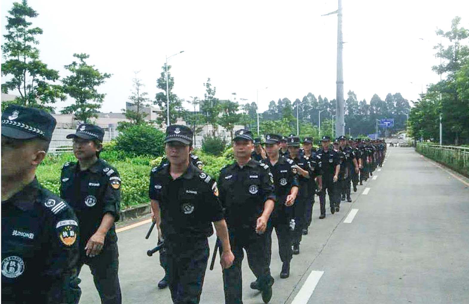 应急处置执勤服务案例